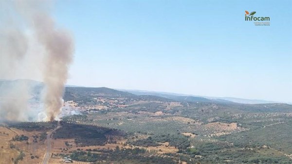 Controlados dos incendios en la provincia de Ciudad Real que han alcanzado la situación operativa de nivel 1