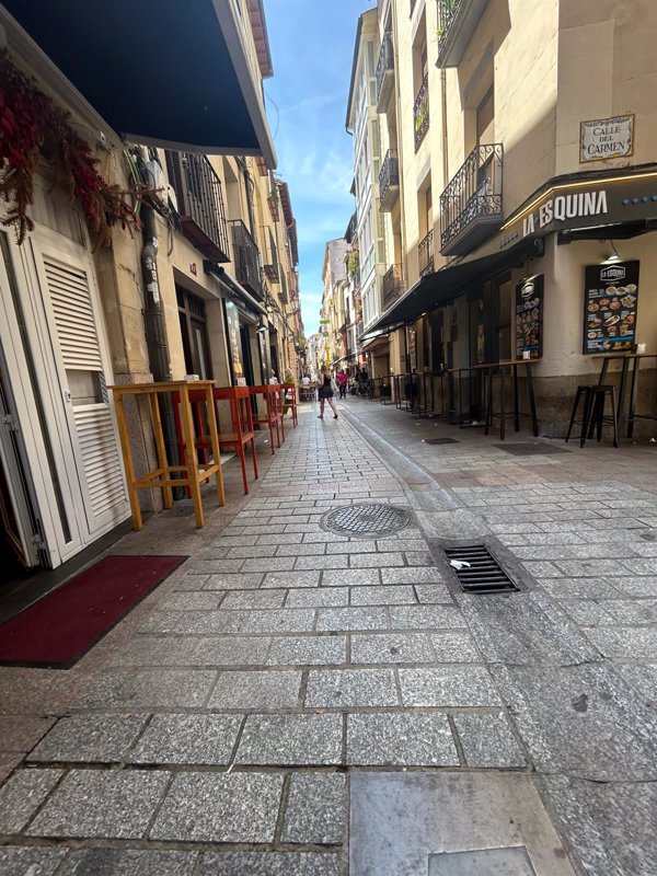 Un hombre de 60 años fallece mientras trabajaba en la cocina de un bar de la calle San Juan de Logroño