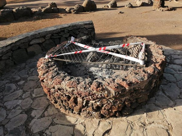 Prohibido hacer fuego en áreas recreativas de Tenerife desde este lunes por riesgo de incendio forestal