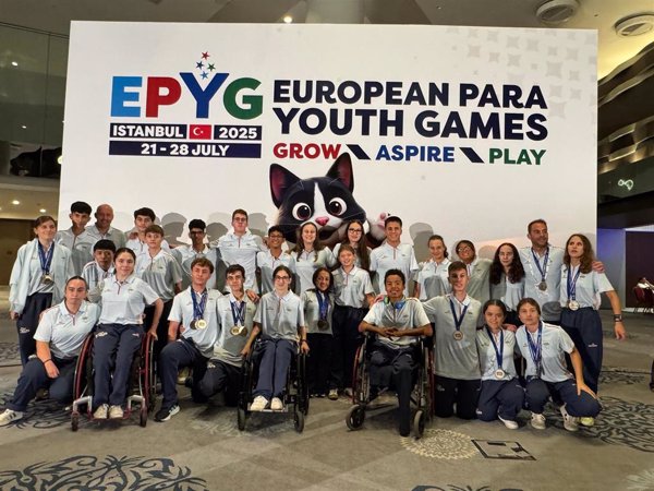 España logra 53 medallas en los Juegos Europeos de la Juventud de Deporte Paralímpico de Estambul