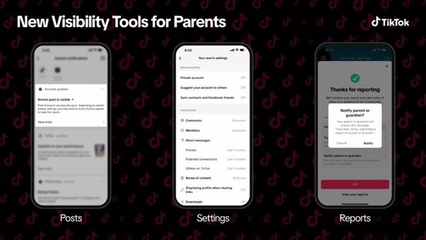 TikTok introduce nuevas funciones de control parental y herramientas para impulsar hábitos saludables y para creadores