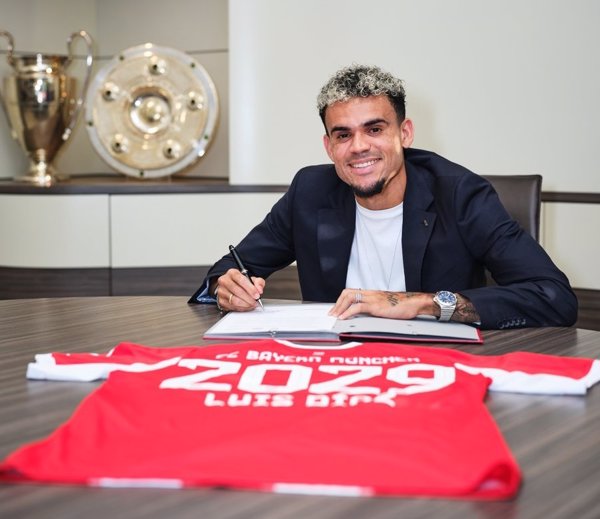El Bayern de Múnich ficha al delantero colombiano Luis Díaz