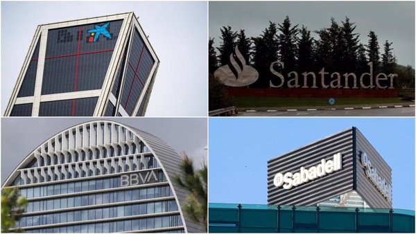 Banco de España rebaja el colchón de capital de BBVA y mantiene el de Santander, CaixaBank y Sabadell