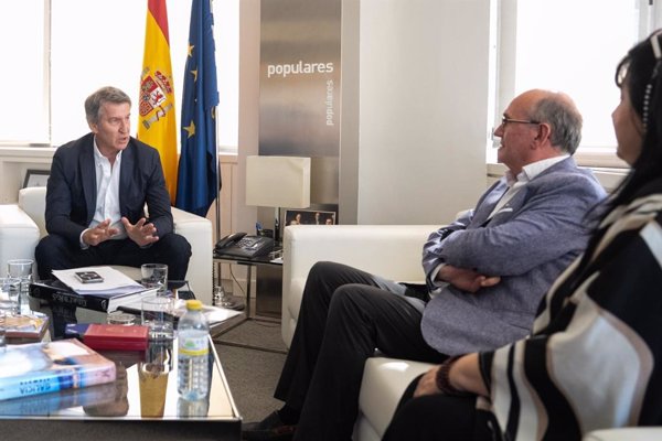 Feijóo traslada a las víctimas de la dana que 