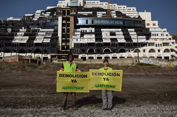 Greenpeace recibe 