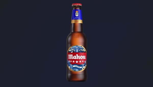 Mahou Cinco Estrellas lanza edición especial de su botella para celebrar ascenso y centenario del Real Oviedo