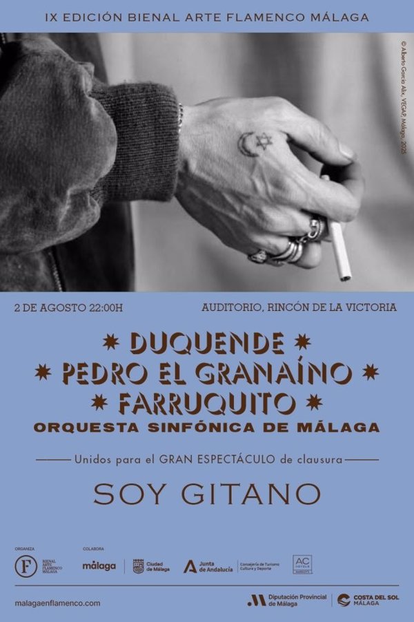Agotadas las entradas para el espectáculo 'Soy gitano', que clausura la Bienal de Arte Flamenco de Málaga