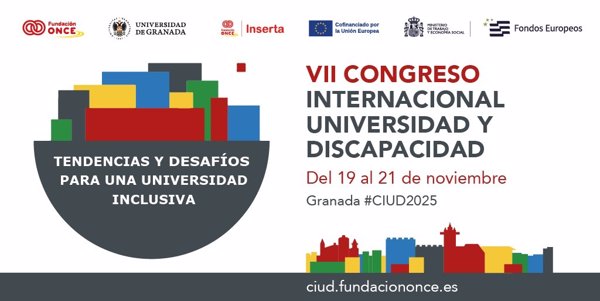 El Congreso 'Universidad y Discapacidad' de Fundación ONCE presentará 120 comunicaciones de buenas prácticas