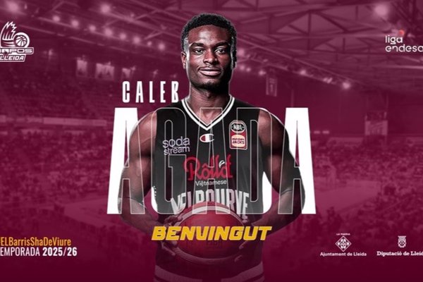 El nigeriano Caleb Agada, nuevo escolta del Hiopos Lleida