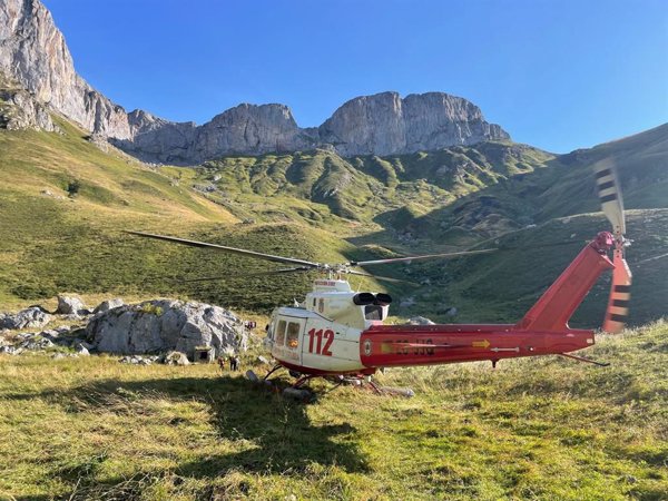 Rescatado un niño madrileño de 10 años herido tras una caída en Picos de Europa