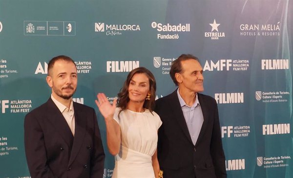 La Reina Letizia llega a La Misericòrdia para presidir la clausura de la 15 edición del Atlàntida Mallorca Film Fest