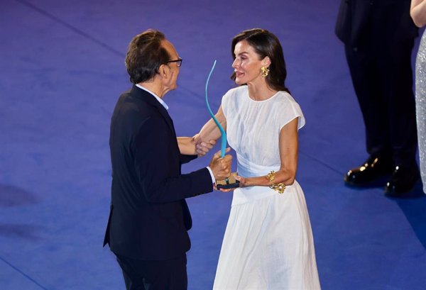 La reina Letizia clausura la 15 edición del Atlàntida Mallorca Film Fest, en Palma