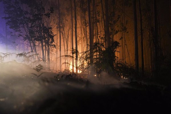 Estabilizados los tres incendios de Ponteceso (A Coruña) tras calcinar 470 hectáreas