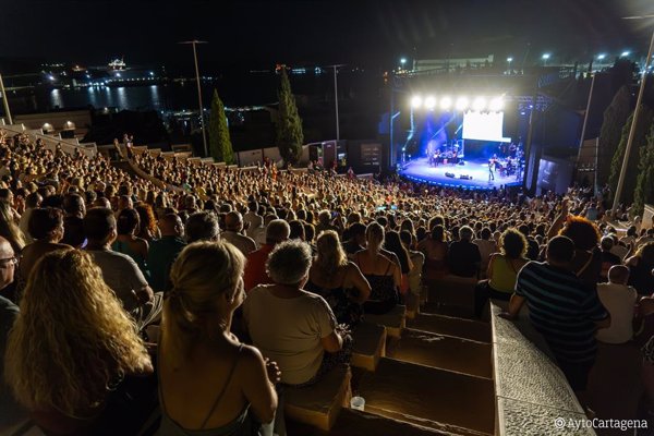 José Mercé, Miguel Campello, Melody, Grison, Jorge Blas y Los Hermanos Aragón, este agosto en Cartagena (Murcia)
