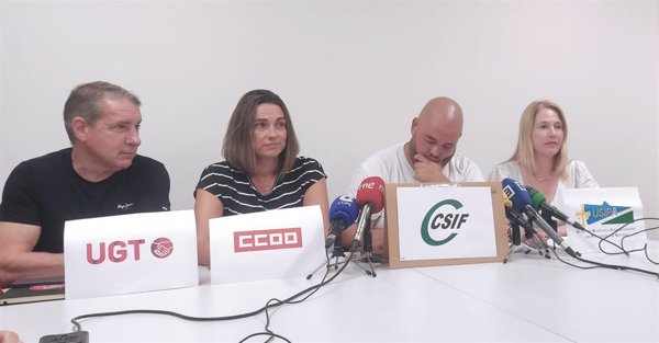 Representantes de trabajadores de Sograndio exigen al Gobierno de Asturias personal y medidas urgentes para el centro