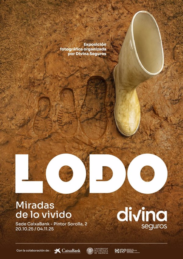 La exposición 'Lodo. Miradas de lo vivido' recoge fotos y vídeos de la dana para exponerlas en su primer aniversario