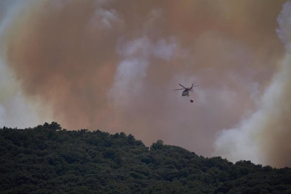 El riesgo de incendio forestal este miércoles es 