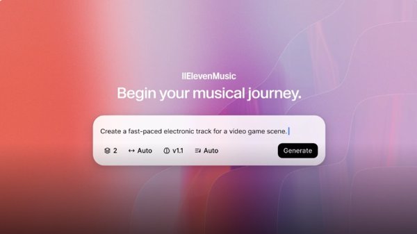 ElevenLabs lanza una plataforma de creación de música con IA generativa para fines comerciales