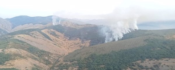 Controlado el incendio de Olleros de Alba (León), que baja a Índice de Gravedad 0