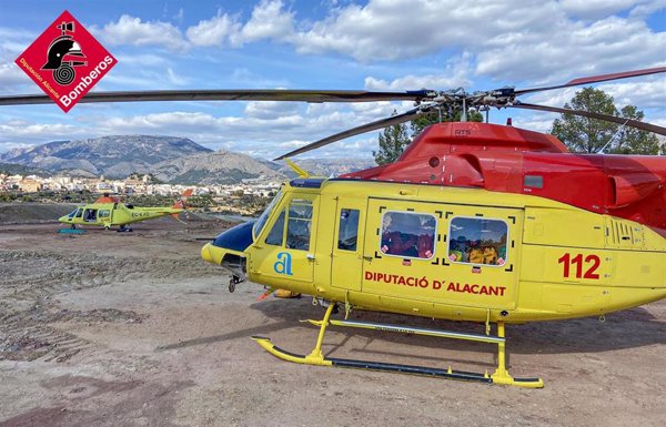 Rescatan a una menor de 16 años tras desplomarse y no recuperar la conciencia en la Sierra de Mariola