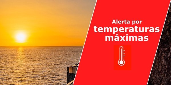 Finaliza la alerta máxima por altas temperaturas en Canarias que pasa a alerta, pudiendo alcanzar los 38ºC