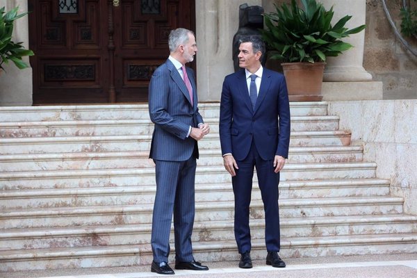 El Rey Felipe VI está en 