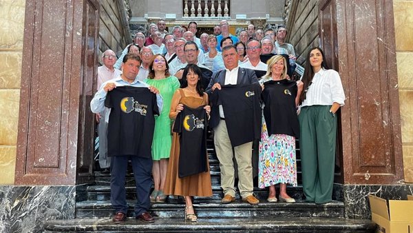 La Diputación de Burgos invita a Felipe VI al eclipse de 2026 para rememorar la presencia de Alfonso XIII en 1905