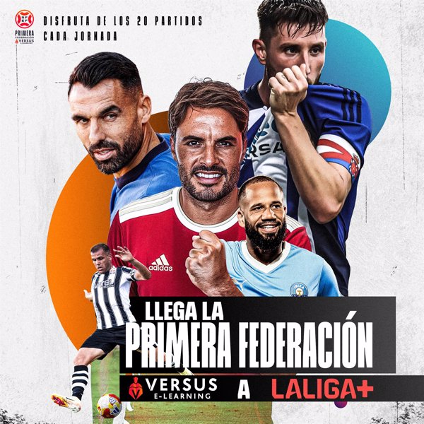 Todos los partidos de Primera Federación se podrán seguir a través de LaLiga+ y LaLiga Bares