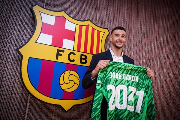 Joan García será inscrito este jueves por la lesión de Ter Stegen