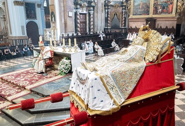La Catedral de Valencia celebra este viernes la solemnidad litúrgica de la Asunción de la Virgen