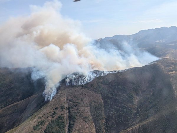 Declarado un incendio de gravedad 1 en Barniedo de la Reina (León)
