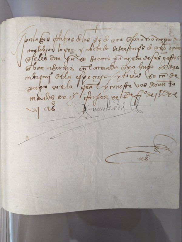 Estados Unidos devuelve a México un manuscrito firmado por Hernán Cortés que había sido robado
