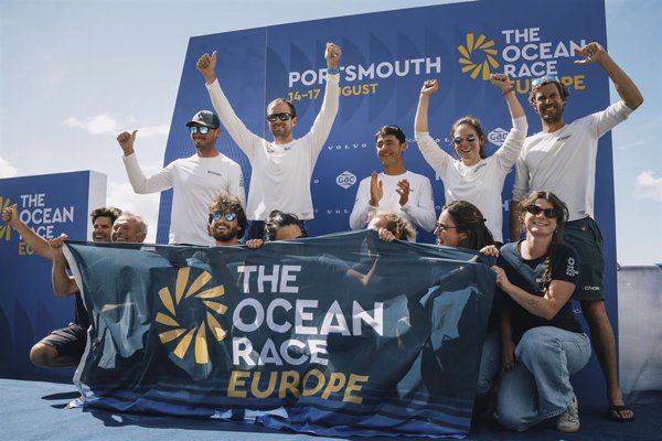 El 'Biotherm' sella su triunfo en la etapa 1 de The Ocean Race Europe y el 'Malizia' se recupera en Dover