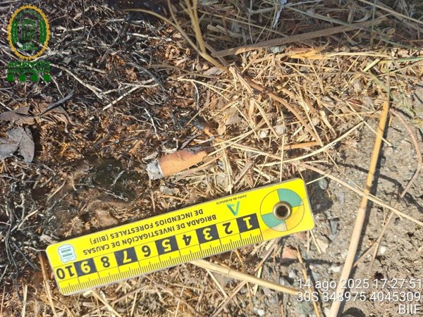 Extinguido el incendio forestal en Mijas (Málaga), originado por una colilla mal apagada