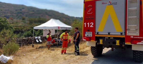 Cantabria envía a Zamora un puesto de mando avanzado contra los incendios, que coordina 5 brigadas