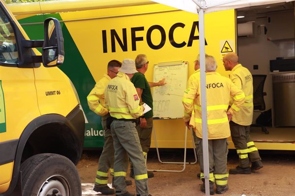 Sigue en investigación el origen del incendio que hace un año arrasó casi 800 hectáreas en Andújar (Jaén)