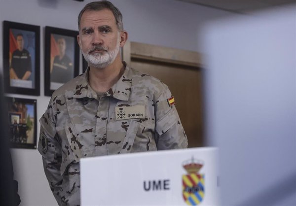 El Rey visita este domingo el Cuartel General de la UME en Torrejón para conocer su despliegue por los incendios