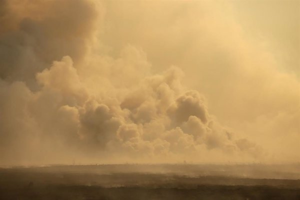 Castilla y León alerta de niveles elevados de partículas en el oeste debido a los incendios