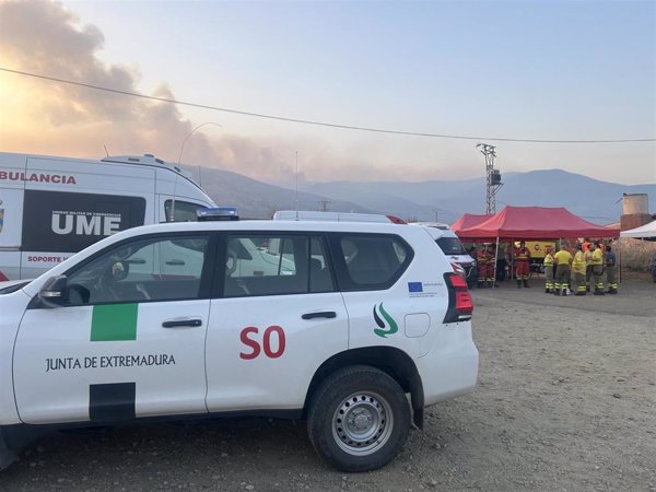 Decae la evacuación de Viñas de la Mata y se levanta el confinamiento en Casas del Monte y Segura de Toro (Cáceres)