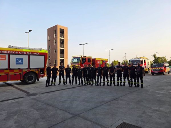Bomberos de Málaga y Fuengirola se desplazan a Ourense para colaborar en extinción de incendios
