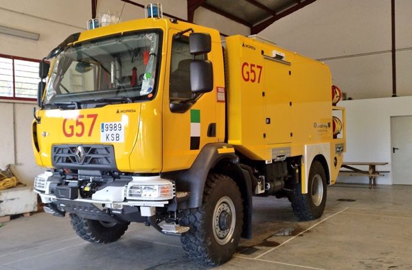Desactivado el nivel 1 en los incendios de Llerena y Burguillos del Cerro (Badajoz)