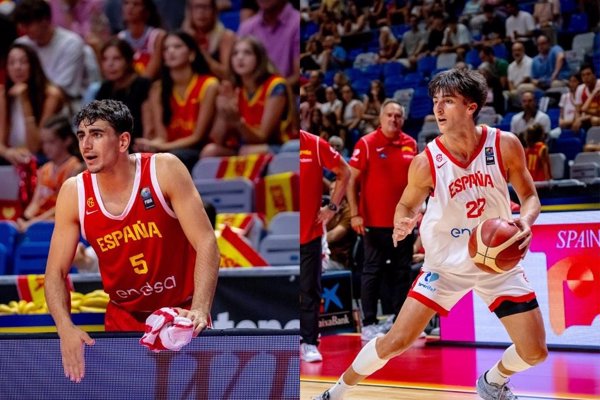 Lucas Langarita y Álvaro Cárdenas se unen a los entrenamientos de la selección española