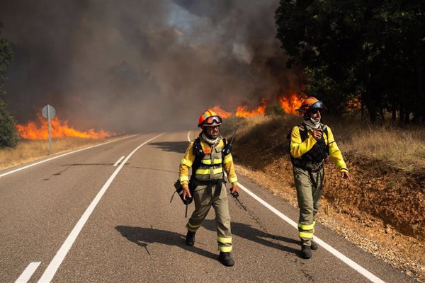 Desciende a nivel de gravedad 0 el incendio de El Herradón (Ávila)