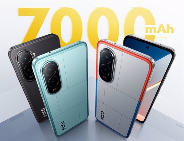POCO M7, un móvil dirigido a los jóvenes con pantalla de gran tamaño y batería de larga duración