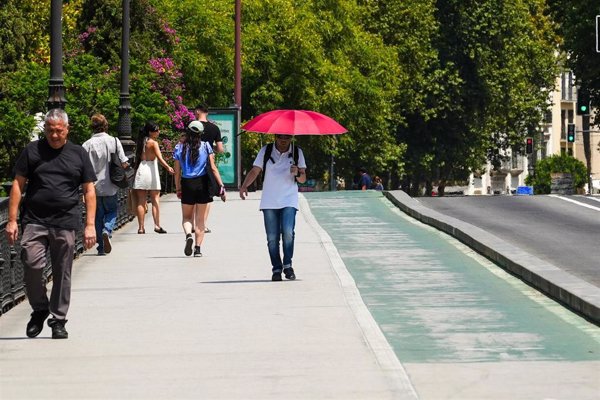 El último día de la ola de calor deja 79 estaciones de AEMET por encima de 40ºC y una máxima de 45,1ºC en Murcia