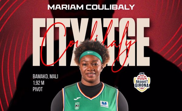 La pívot Mariam Coulibaly refuerza el juego interior del Spar Girona