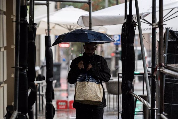 Una dana deja esta semana lluvias y tormentas fuertes en noroeste y Baleares, con máximas en descenso y ambiente fresco
