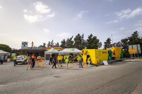 Andalucía envía 122 efectivos y 13 medios para extinguir incendios en Extremadura, Galicia, Castilla La Mancha y León