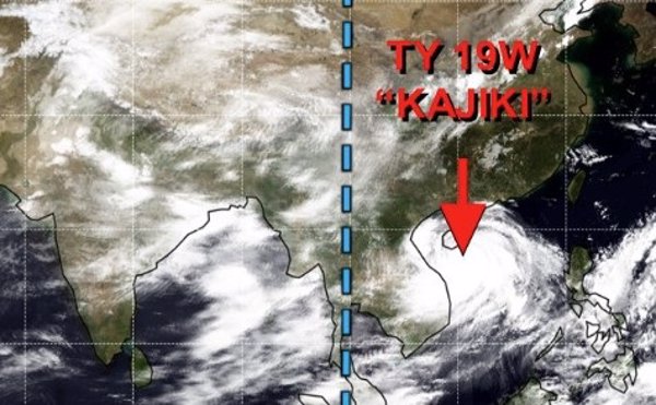 Casi 600.000 evacuados por la llegada del tifón 'Kajiki' a Vietnam