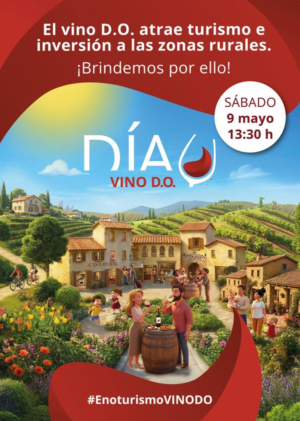El 'Día Vino DO' reivindica mañana el enoturismo como fuente de riqueza de las zonas rurales